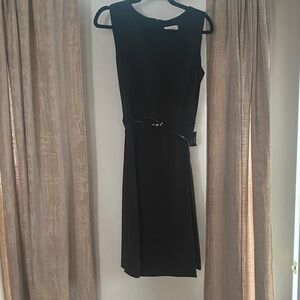 Calvin Klein Black Midi Dress